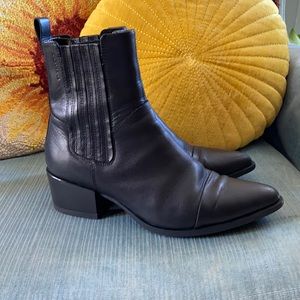 Vagabond Shoemakers MARJA BOOTS black leather size 39 US 8